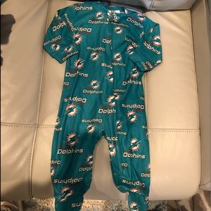 Miami Dolphins Infant Pajamas
